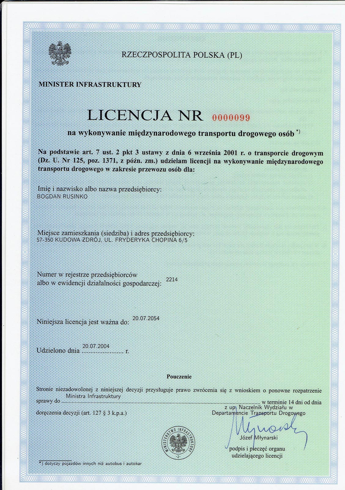 Licencja